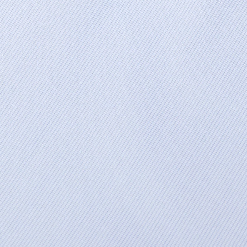 淺藍色與白色 TROFEO 棉絲小條紋長袖襯衫