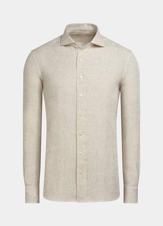 純亞麻襯衫